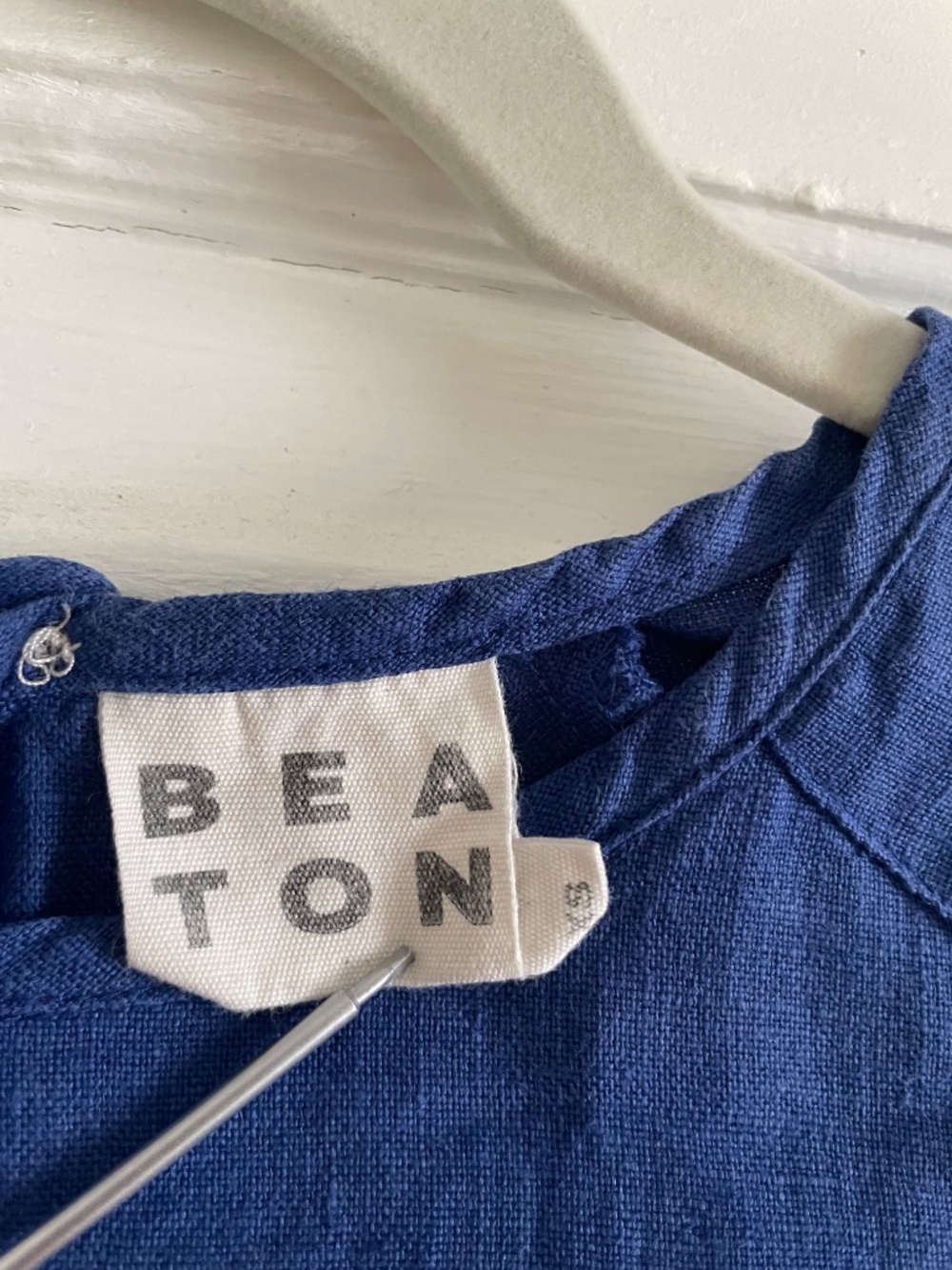 Beaton Linen River Dress XS - Picture 3 of 4